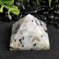 Rainbow Moonstone Pyramids