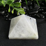 Rainbow Moonstone Pyramids