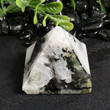 Rainbow Moonstone Pyramids