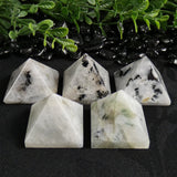 Rainbow Moonstone Pyramids