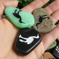 Ostrich Spirit Totem Stones