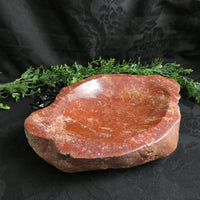 Red Jasper Replacing Petrified Wood Bowl