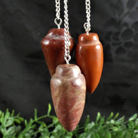 Red Jasper Pendulums