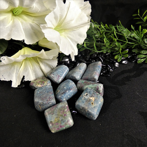 Ruby Fuchsite Polished Stones(various)