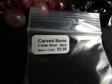 Bone 3 Hole Bead