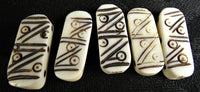 Bone 3 Hole Bead