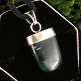 Green Kyanite in Sterling Silver Pendant