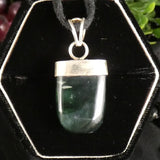 Green Kyanite in Sterling Silver Pendant