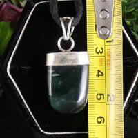 Green Kyanite in Sterling Silver Pendant