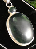 Green Kyanite in Sterling Silver Pendant