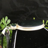 Green Kyanite in Sterling Silver Pendant