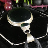 Green Kyanite in Sterling Silver Pendant