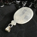 Green Kyanite in Sterling Silver Pendant