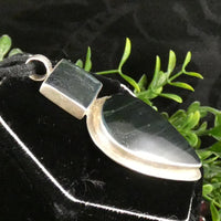 Green Kyanite in Sterling Silver Pendant