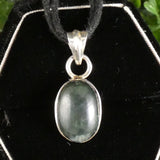 Green Kyanite in Sterling Silver Pendant