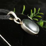 Green Kyanite in Sterling Silver Pendant