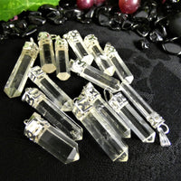 Clear Quartz Point Pendants