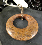 Jasper Sterling Silver Pendant