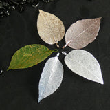Silver Plated Leaf Pendant (various)