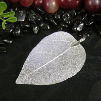 Silver Plated Leaf Pendant (various)