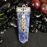 Sodalite Chakra Pendant