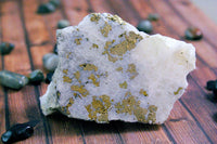 Bulgarian Quartz With Galena and Pyrite