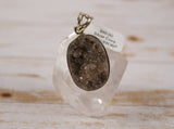Quartz Druzy Pendant