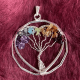 Chakra Heart Tree of Life Pendant