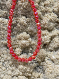 Pink Crystal Bead Strand