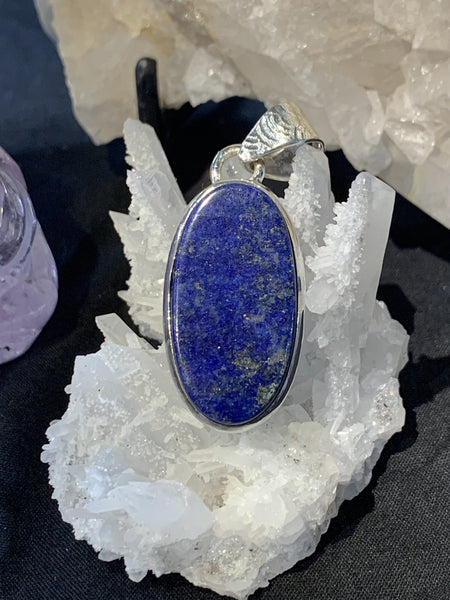 Lapis Lazuli Sterling Silver Pendant