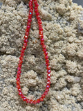 Pink Crystal Bead Strand