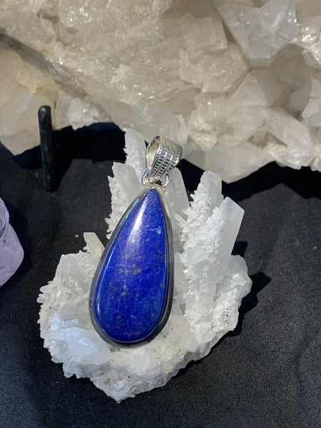 Lapis Lazuli Sterling Silver Pendant