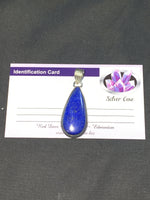 Lapis Lazuli Sterling Silver Pendant