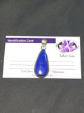 Lapis Lazuli Sterling Silver Pendant