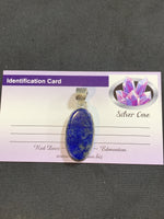 Lapis Lazuli Sterling Silver Pendant