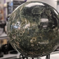 Showcase Ocean (Orbicular) Jasper Sphere