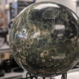 Showcase Ocean (Orbicular) Jasper Sphere