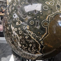 Showcase Ocean (Orbicular) Jasper Sphere