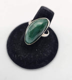 Green Chalcedony Ring