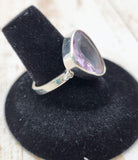 Faceted Amethyst Ring