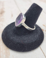 Faceted Amethyst Ring