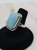 Larimar Ring