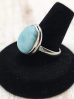 Larimar Ring
