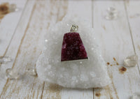 Druzy Quartz Pendant